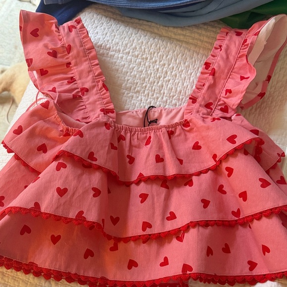 day + moon NWT Valentine top size small - Picture 3 of 3